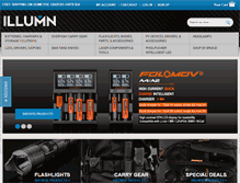 Tablet Screenshot of illumn.com